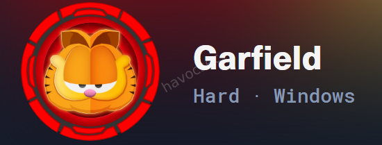 Garfield HackTheBox Writeup- Hard Windows Active Directory Machine Walkthrough
