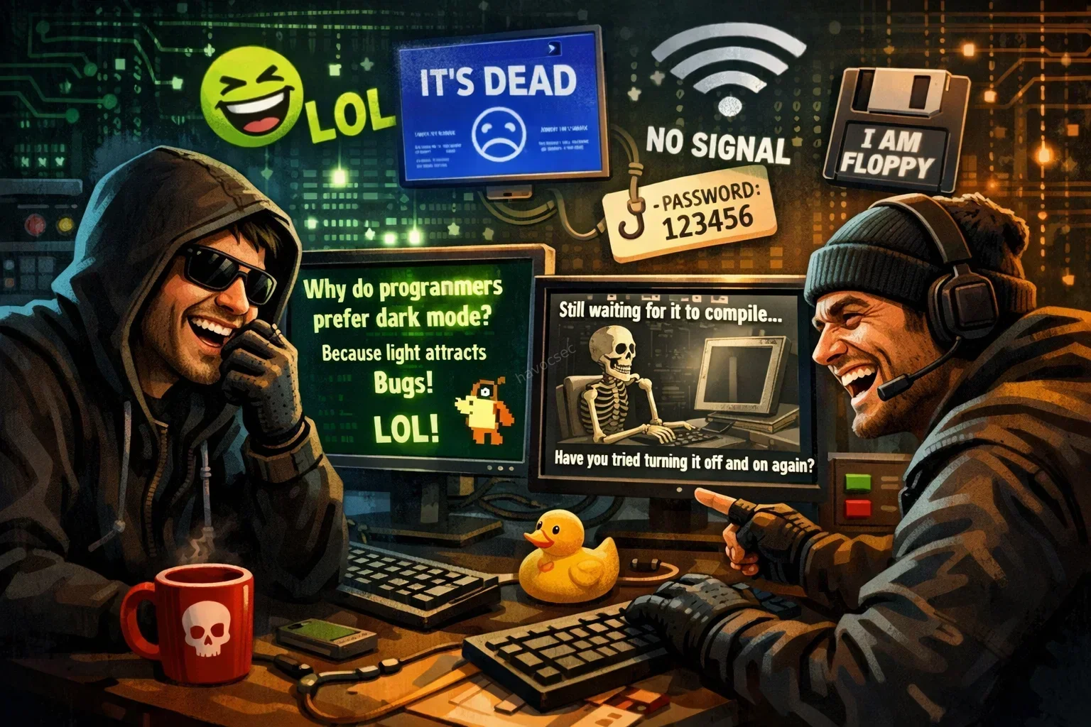 50 Hacker Jokes So Bad They're Actually Good (Guaranteed to Make Your Teammates Groan)