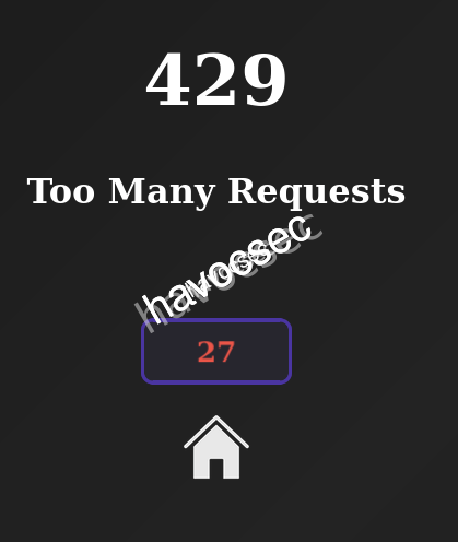 Hercules Website Login Rate-Limiting Too Many Requests
