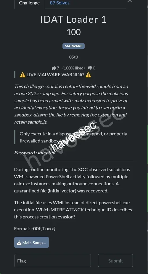 MITRE ATT&CK technique T1047