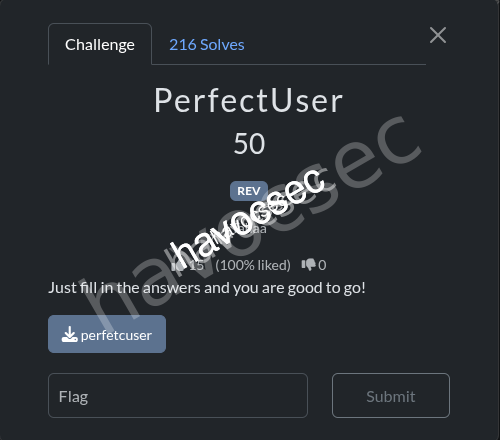 perfect user