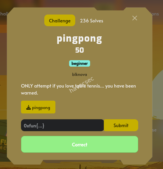 pingpoing