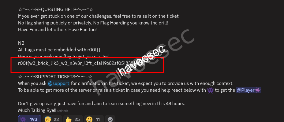 discord welcome flag,havoc